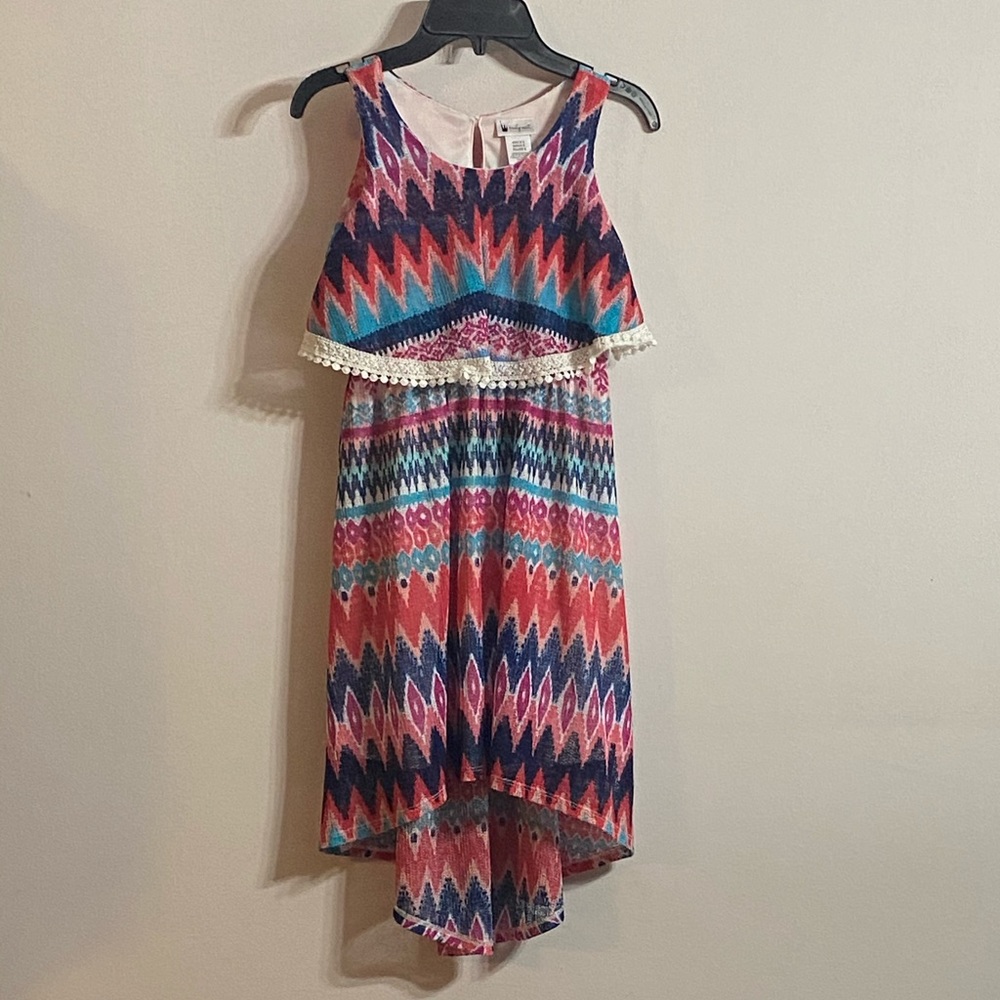 Emily West kid colorful dress